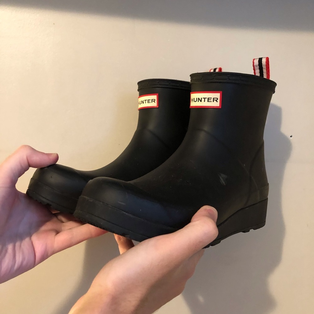 Mega cute Hunter rain boots (^-^)
